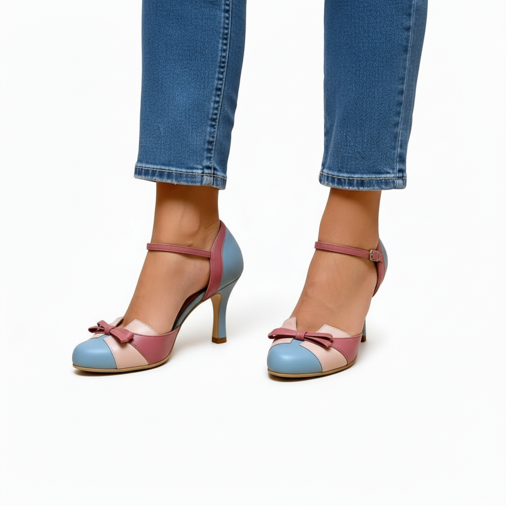 Carolyn - Leather Dress Heels