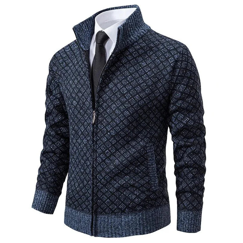 Branton - Waffle-Textured Zip Gilet
