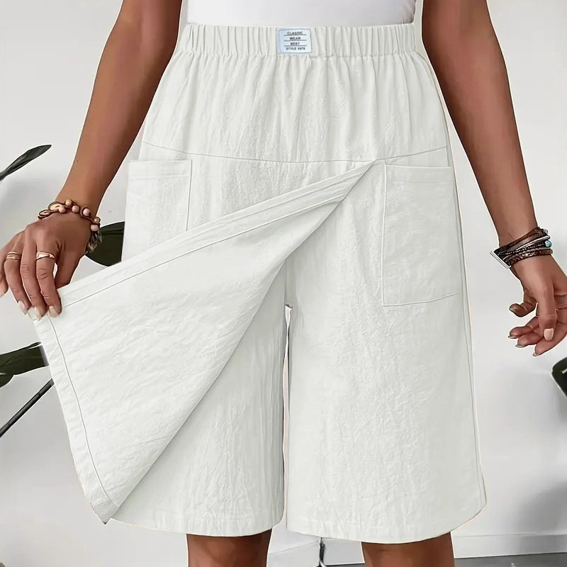 Cathryn - Relaxed Skort with Pockets
