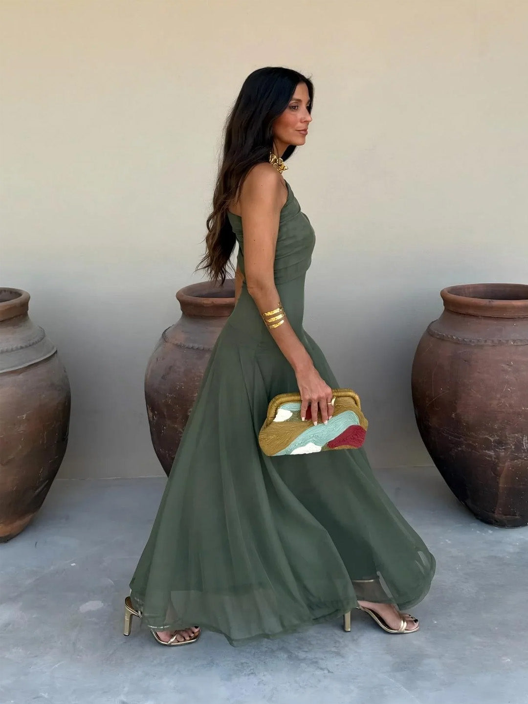 Edite - Off-Shoulder Maxi Dress