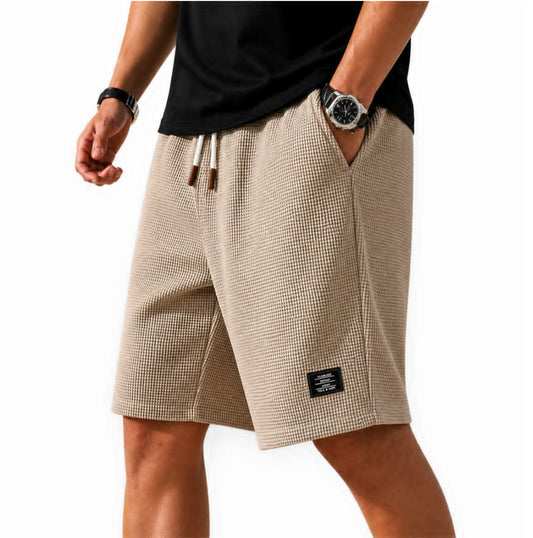 Levanto - Textured Waffle Shorts