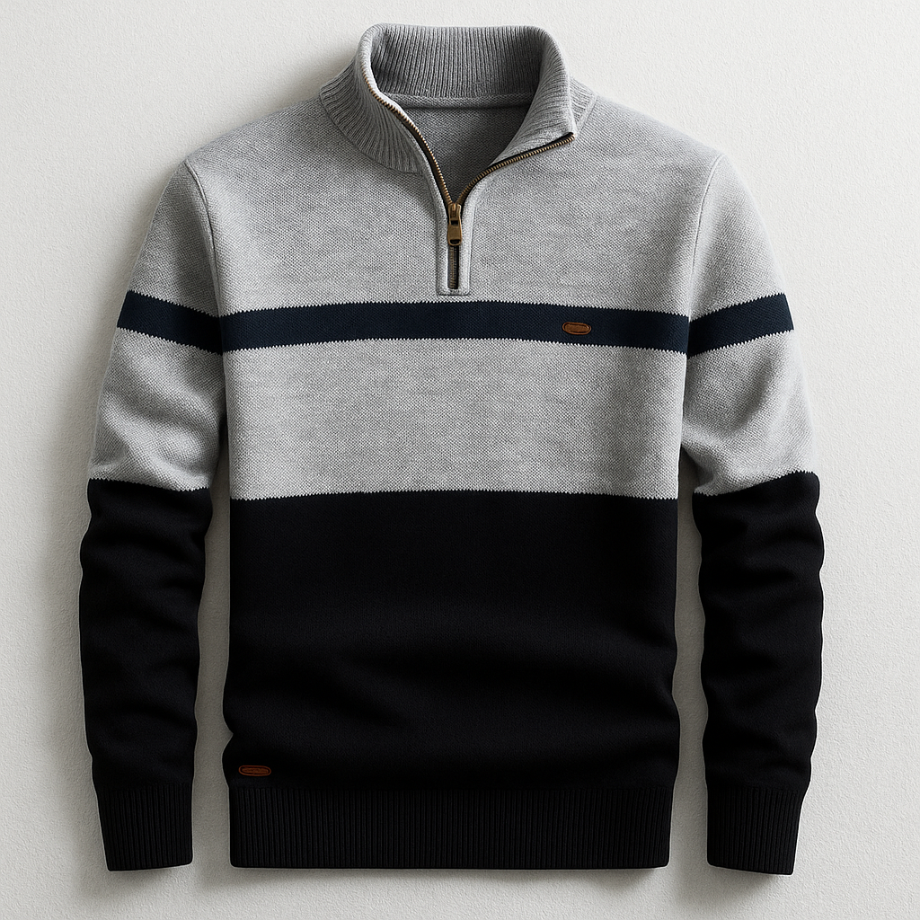 Marcellus - Midweight Cotton Quarter-Zip