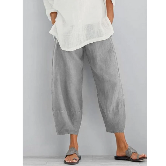 Mindy - Relaxed Linen Trousers