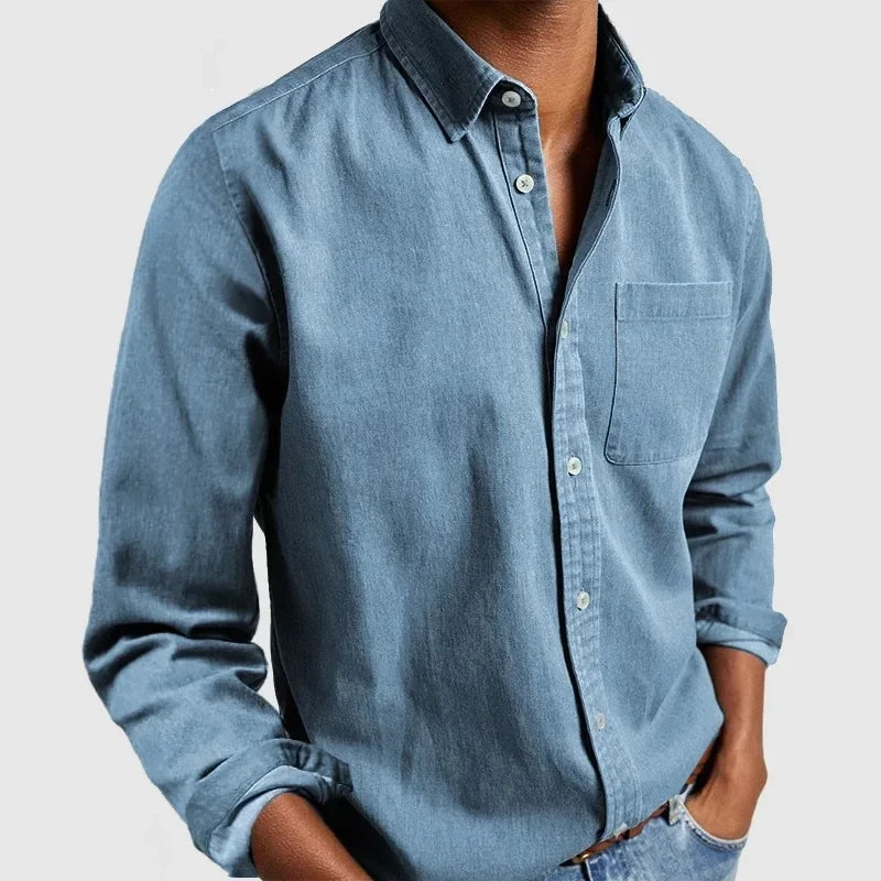 Dominick - Men's All-Season Cotton Shirt