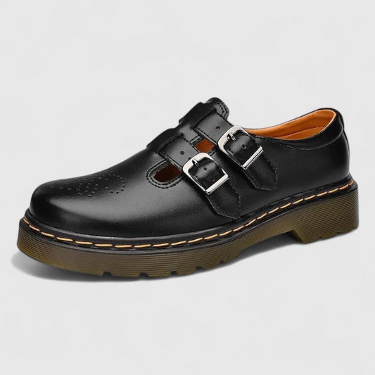 Wilma - Double-Buckle Mary Janes