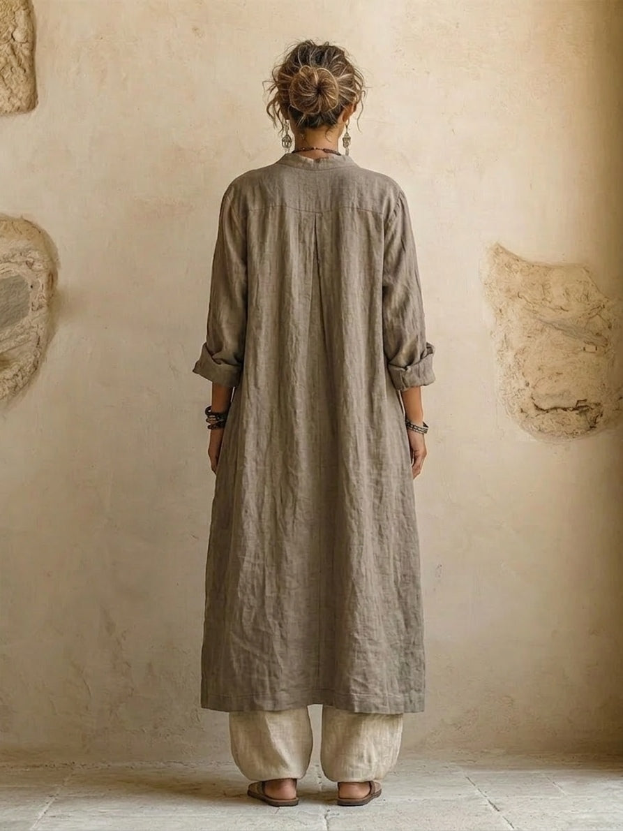 Leola - Linen-Blend Three-Piece Set