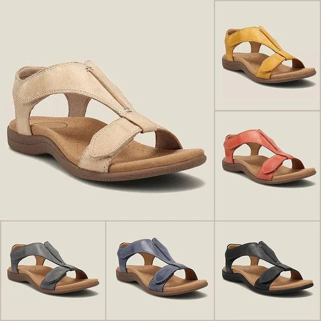 Nelly - Cushioned Strap Sandals