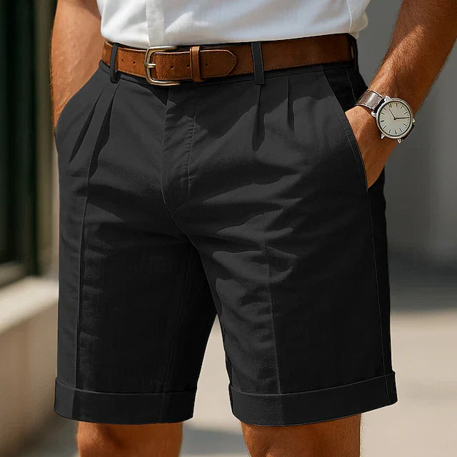 Valeron - Tailored Pleated Shorts