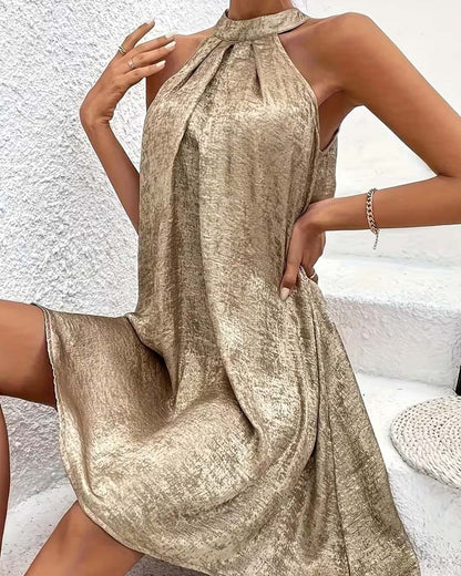 Vesna - A-Line Halter Dress