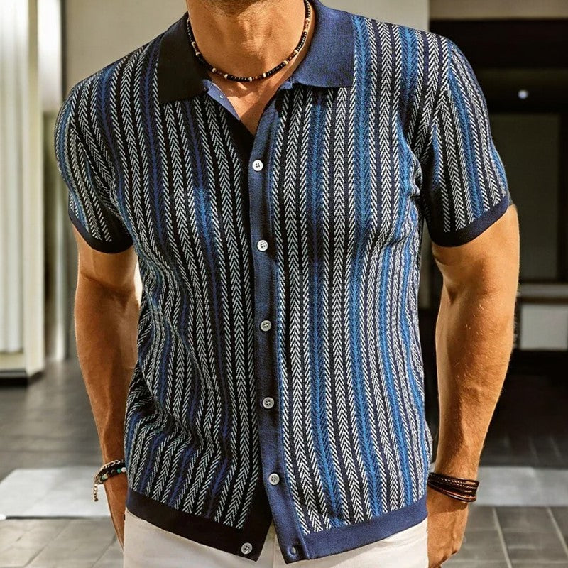 Royce - Organic Cotton-Blend Herringbone Shirt