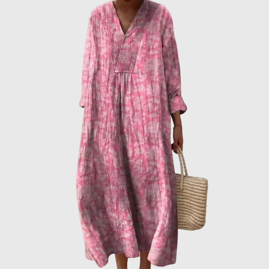Nanette - Geometric Print Midi Dress