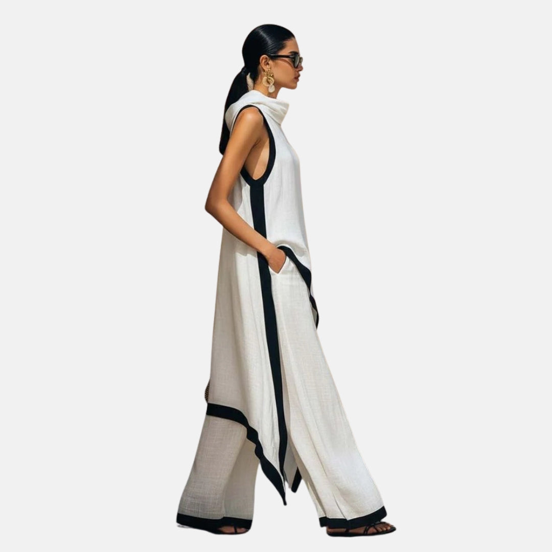 Megan - Tunic and Wide-Leg Trousers
