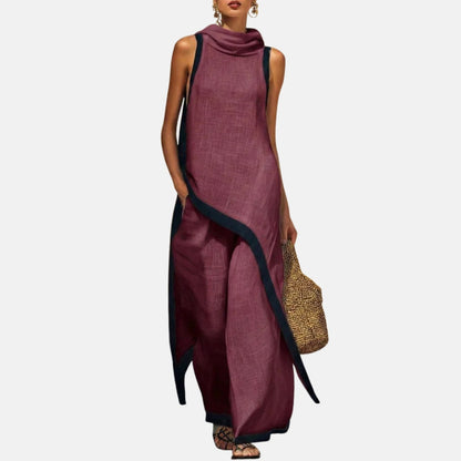 Megan - Tunic and Wide-Leg Trousers