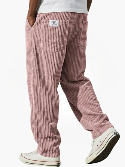Dalton - Fine Cord Drawstring Trousers