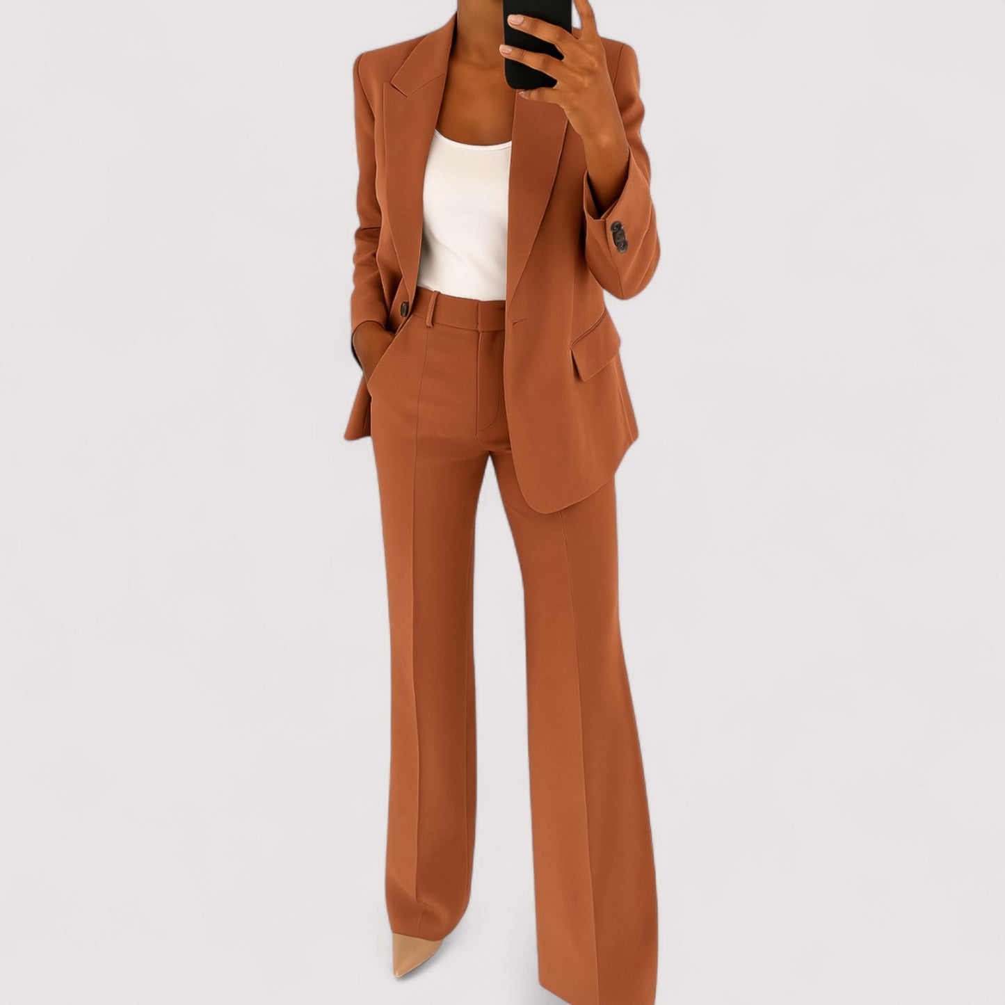 Solenne - Tailored Two-Piece Suit