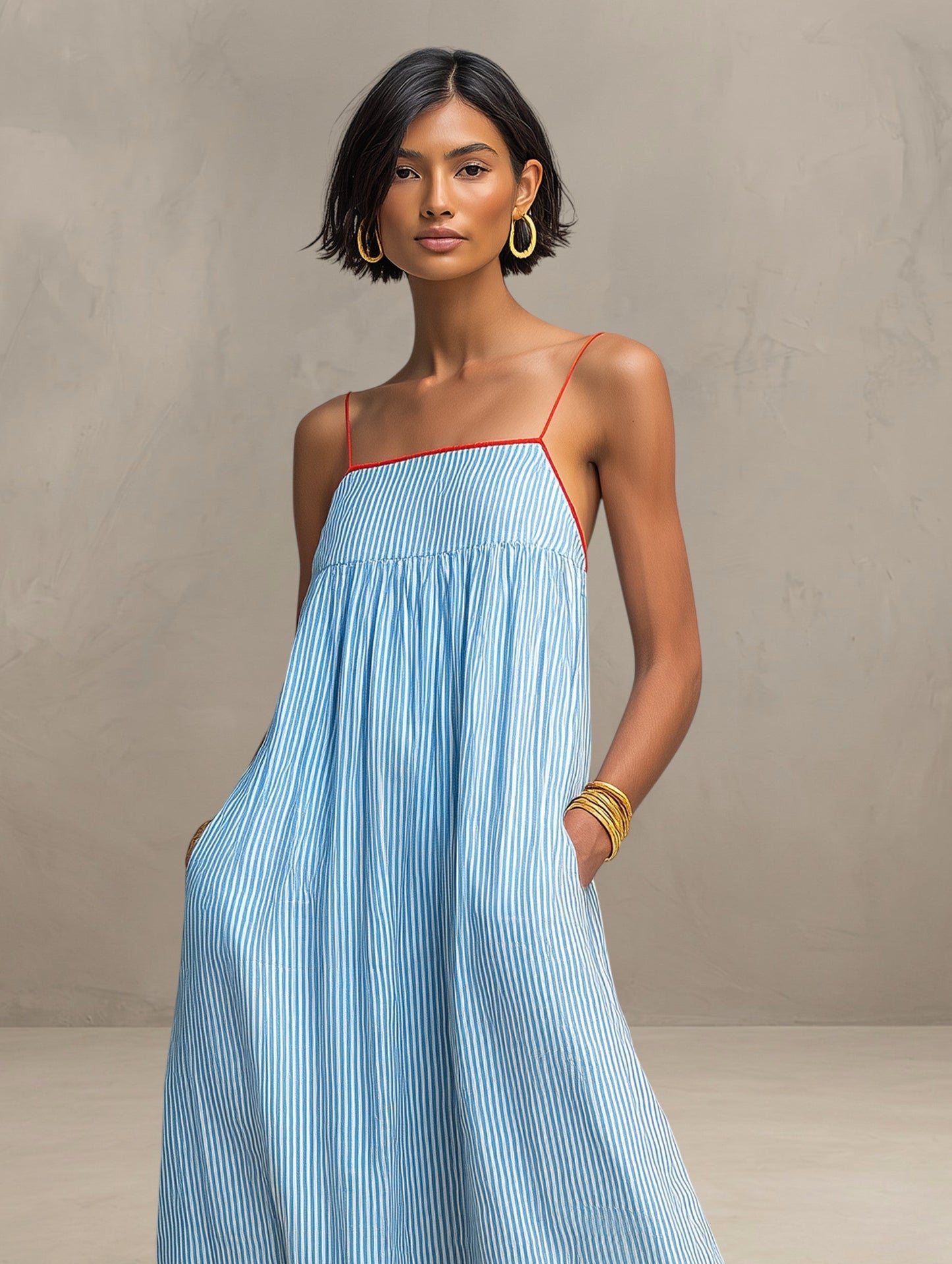 Solenne - Breezy Summer Maxi Dress