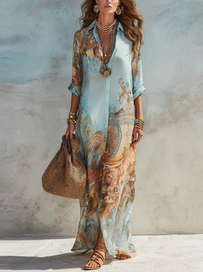 Liora - Airy Summer Maxi Dress