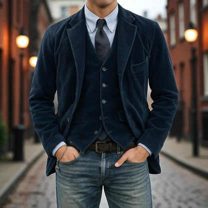 Modesto - Corduroy Blazer and Waistcoat