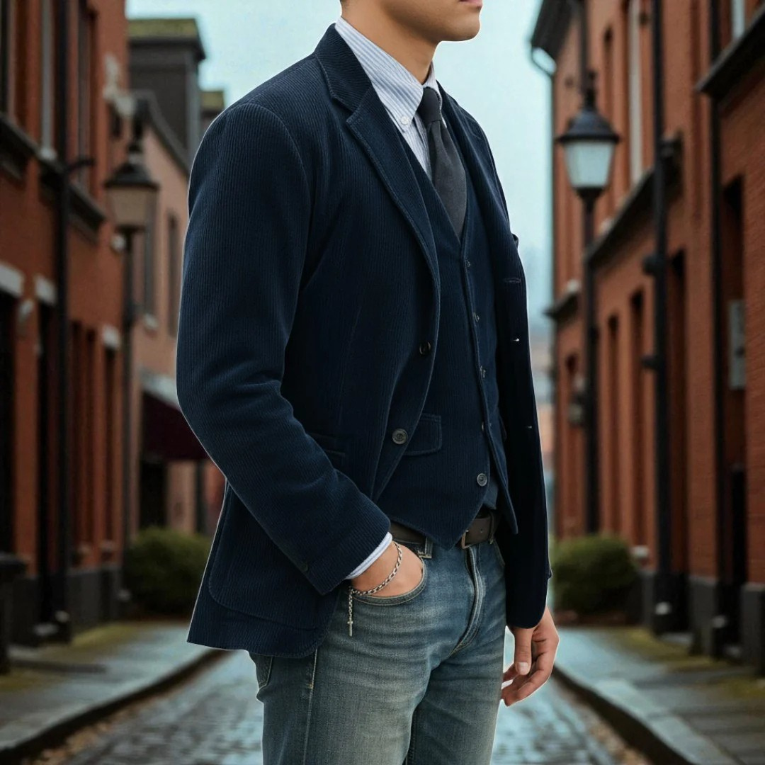 Modesto - Corduroy Blazer and Waistcoat