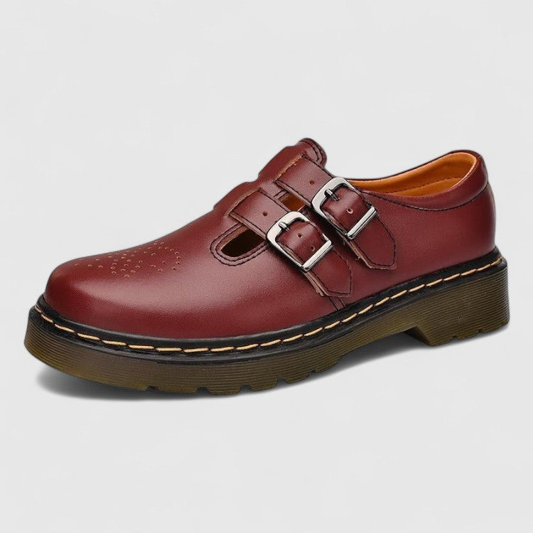 Calista - Double-Buckle Mary Janes
