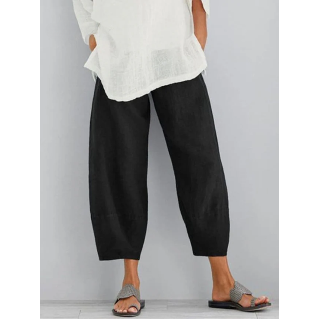 Mindy - Relaxed Linen Trousers