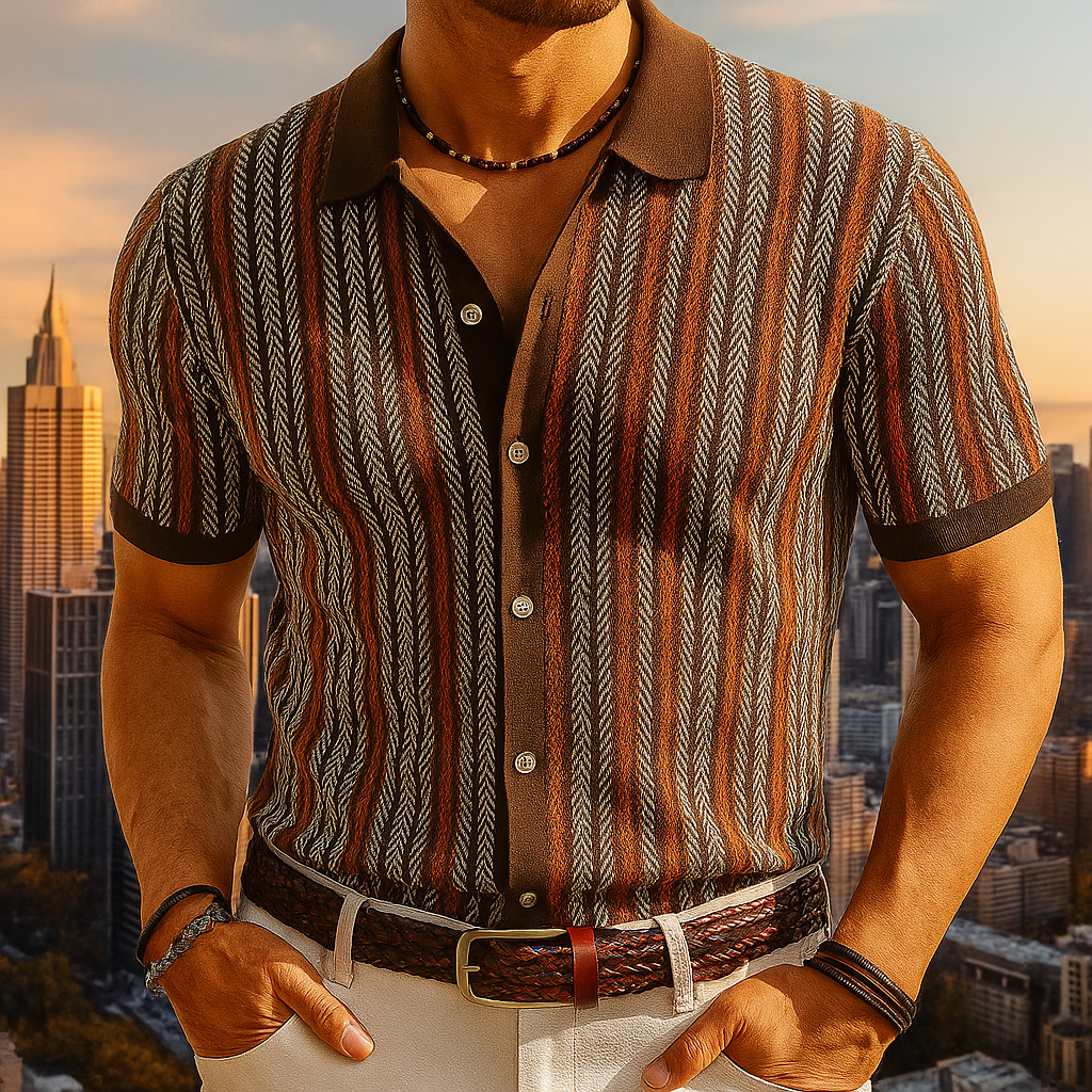 Royce - Organic Cotton-Blend Herringbone Shirt