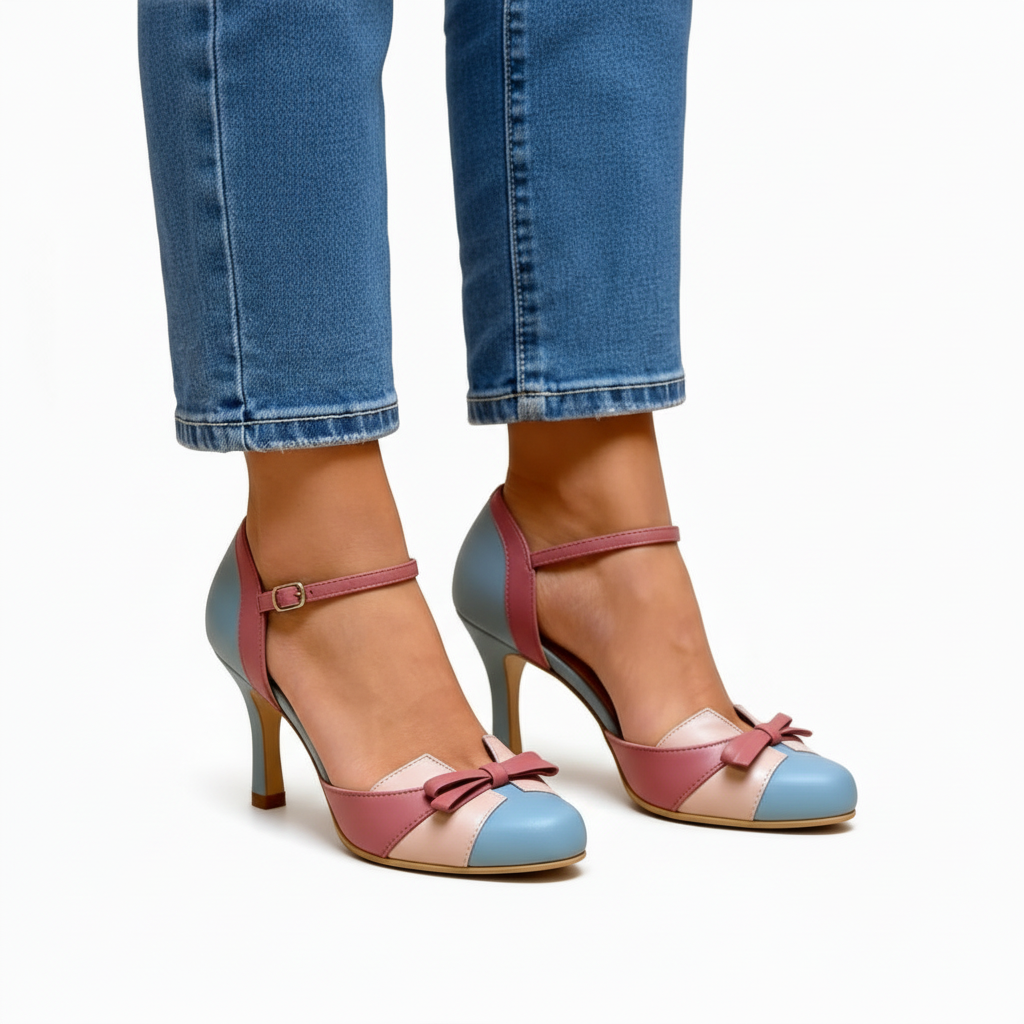 Carolyn - Leather Dress Heels