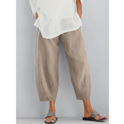 Mindy - Relaxed Linen Trousers