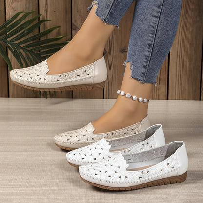 Marelle - Ażurowe skórzane buty ortopedyczne