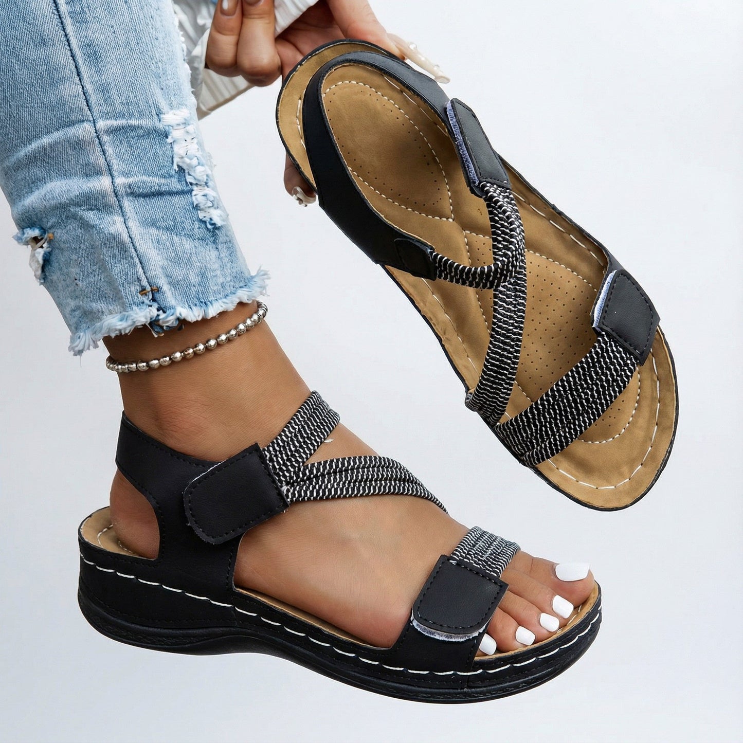 Juanita - Adjustable Orthopaedic Sandals