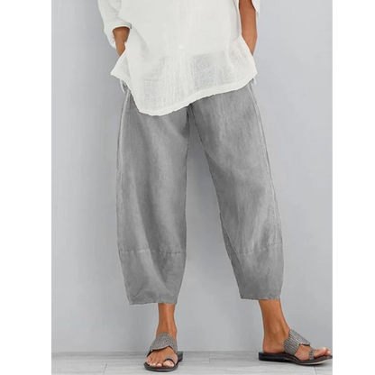 Mindy - Relaxed Linen Trousers