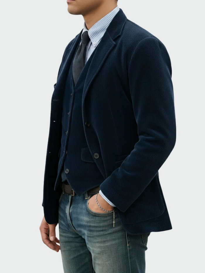 Modesto - Corduroy Blazer and Waistcoat