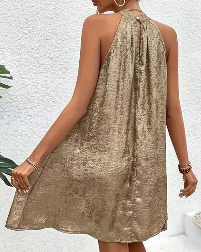 Vesna - A-Line Halter Dress