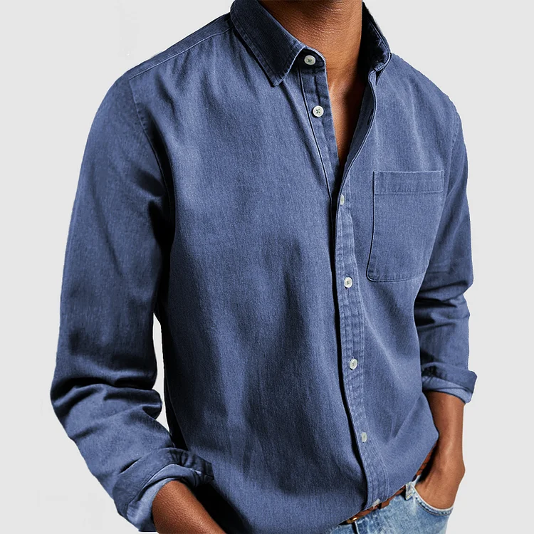 Dominick - Men's All-Season Cotton Shirt