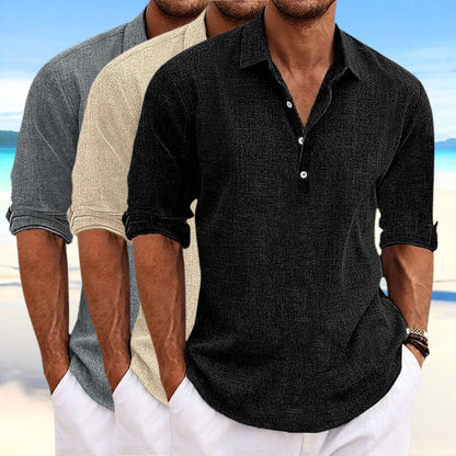 Lionel - Lightweight Button-Front Shirt