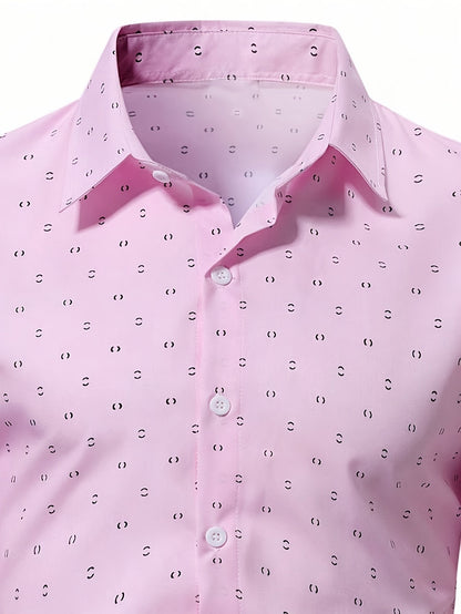 Ike - Printed Short-Sleeve Shirt