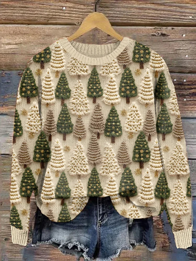 Aida - Festive Knit Sweater
