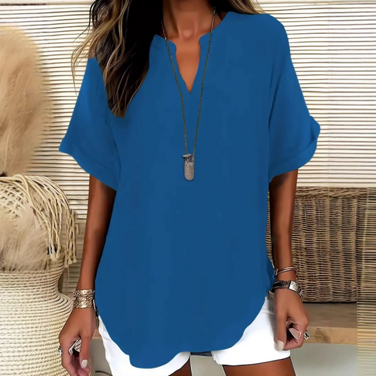 Althea - Relaxed Short-Sleeve Top