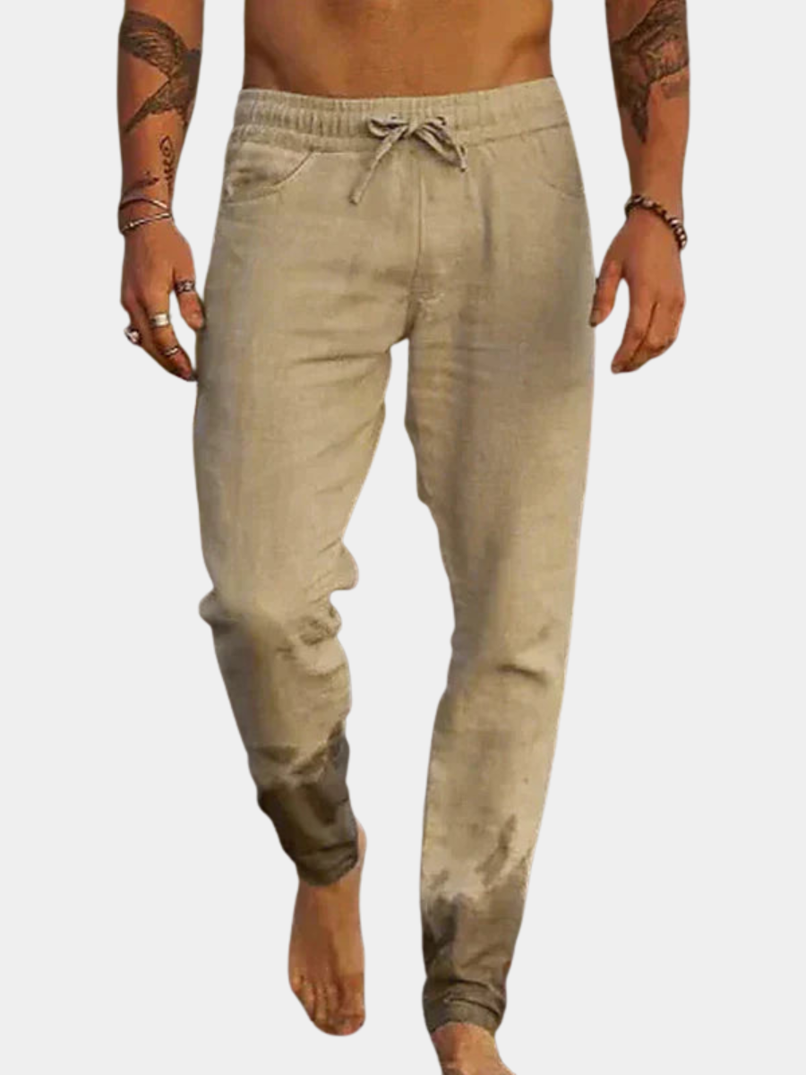 Olen - Relaxed Wide-Leg Trousers