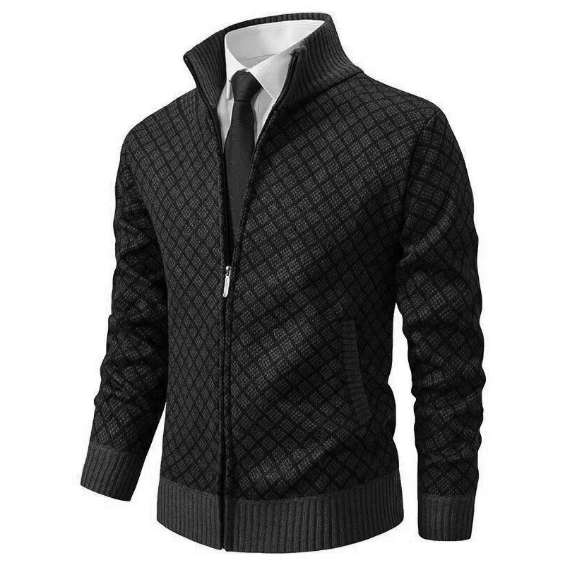 Branton - Waffle-Textured Zip Gilet