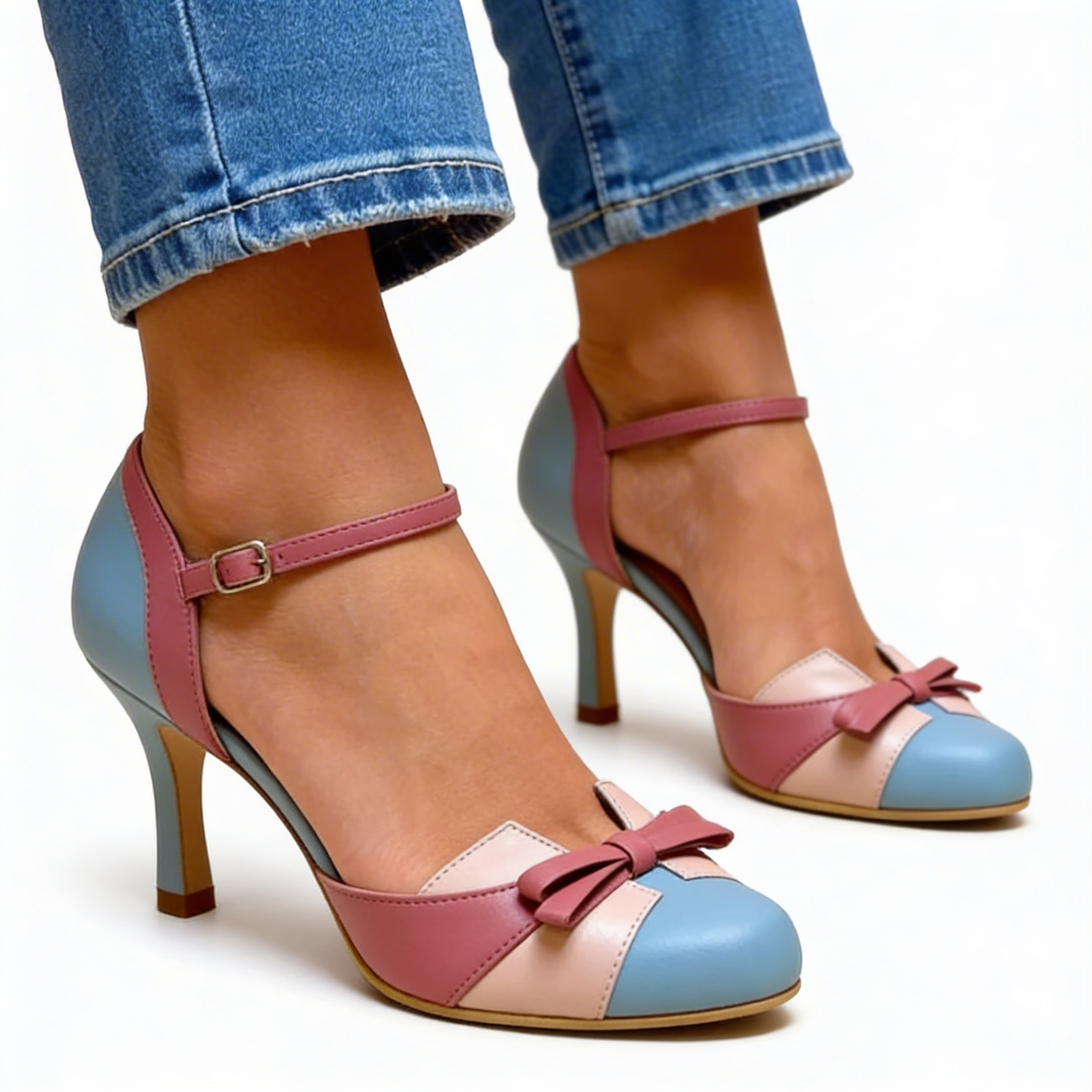 Carolyn - Leather Dress Heels
