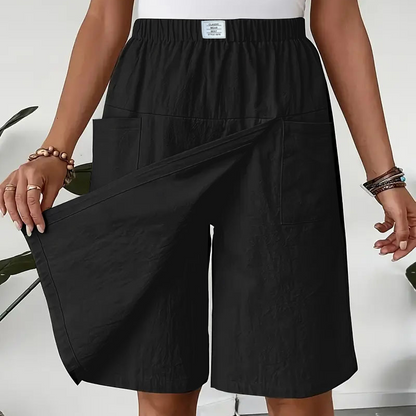 Cathryn - Relaxed Skort with Pockets