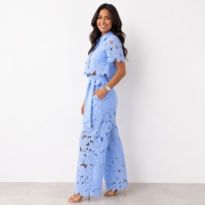 Isabela - Embroidered Lace Co-ord