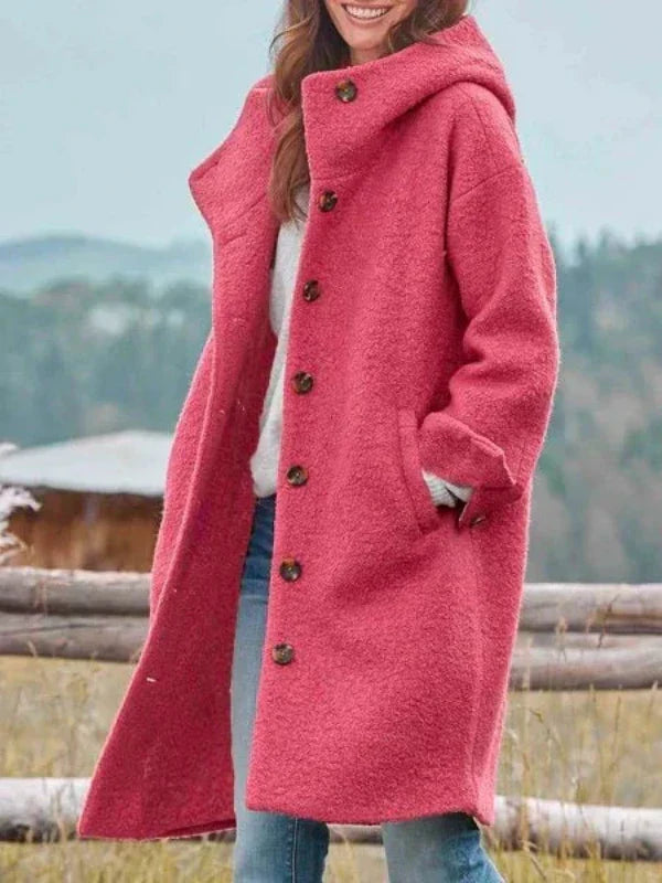 Cherry - Longline Winter Coat