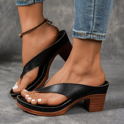 Seloria - Supportive Heeled Slippers