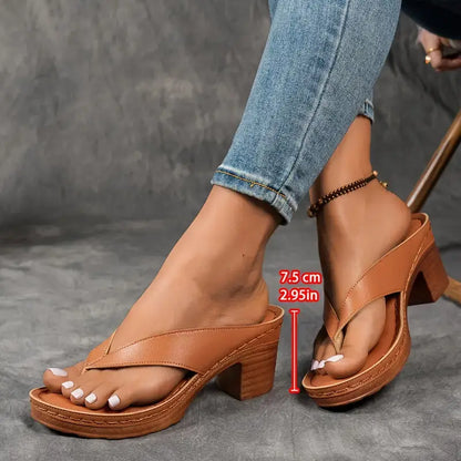 Seloria - Supportive Heeled Slippers