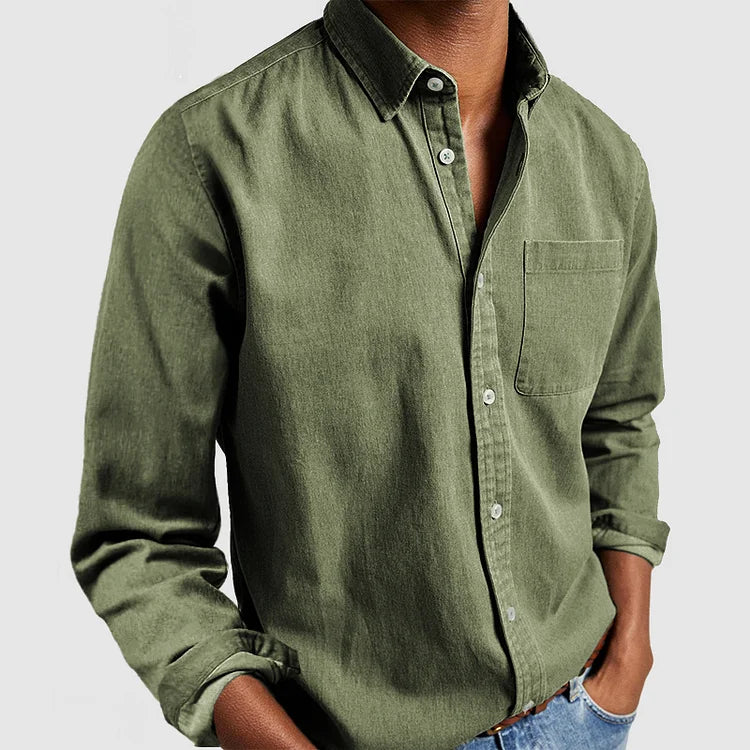 Dominick - Men's All-Season Cotton Shirt
