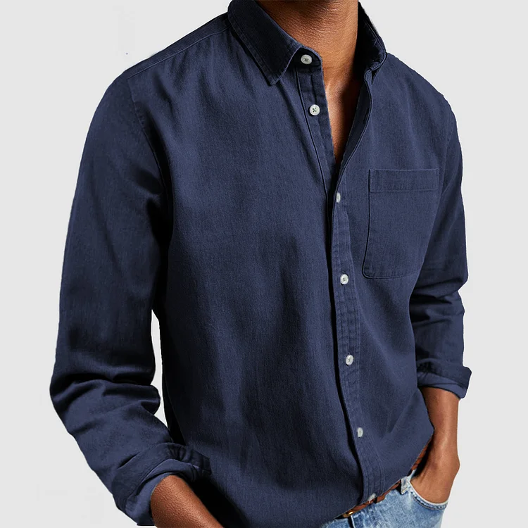 Dominick - Men's All-Season Cotton Shirt