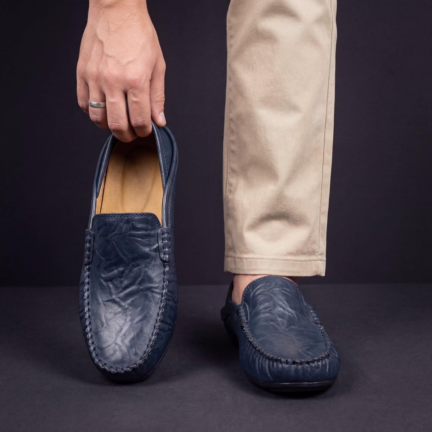 Floyd - Leather Slip-On Loafers