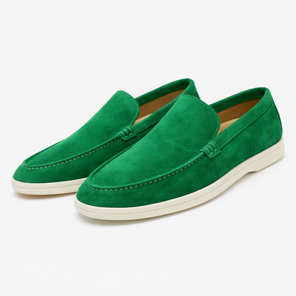 Nevaro - Suede-Look Loafers